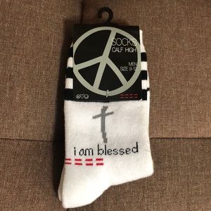 NWT Peace Love World 1 pair of calf high socks